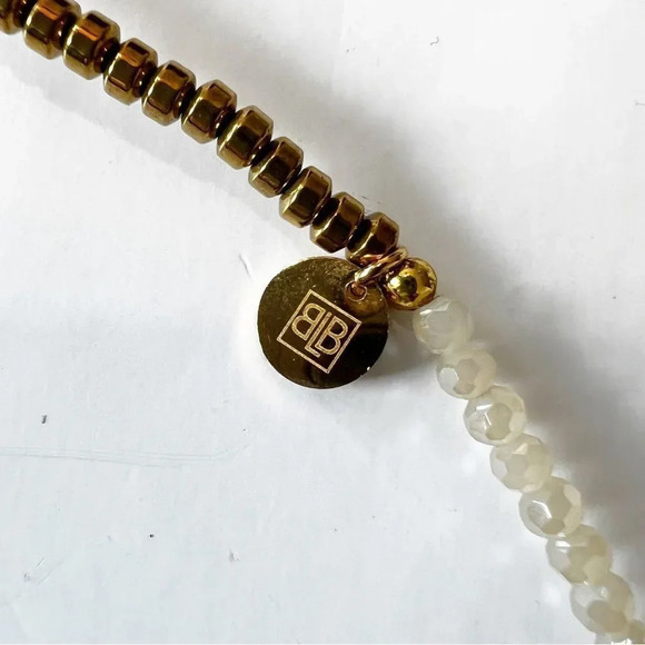 B.b. Lila Lila Babe Regular Just Like Heaven Beaded Wrap Champagne Sparkle Gold - Picture 5 of 11